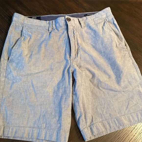 1901 Slim Fit Other - 1901 Slim Fit ‎ Men's Chino Shorts Size 33 Blue Casual Summer Tailored Fit